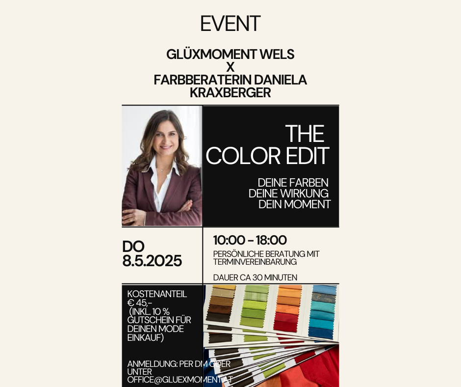 8.5.25 - EVENT FARBBERATUNG / The Color Edit
